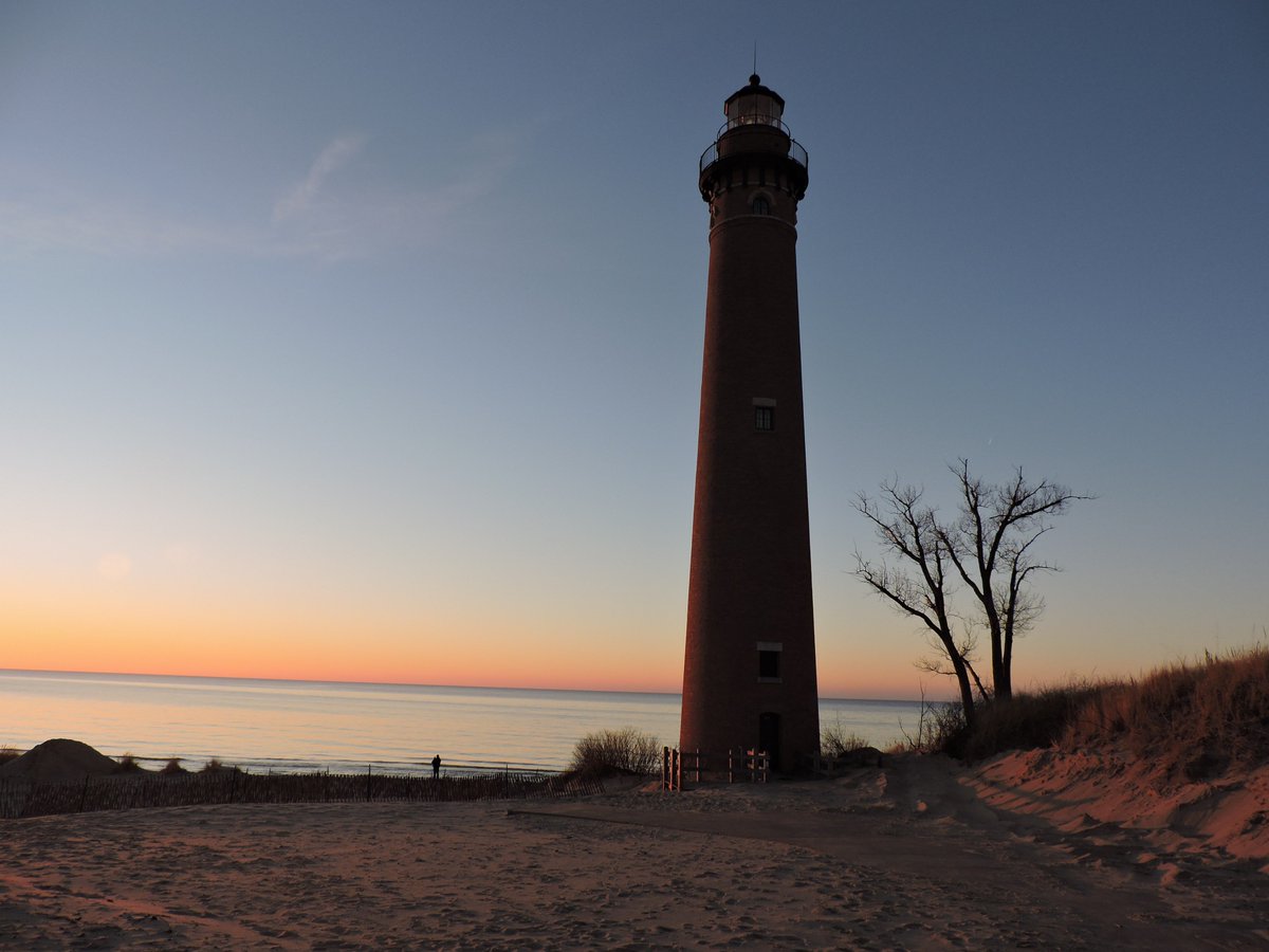 2016skipper's tweet image. Lake Michigan sunset. 12/15/18