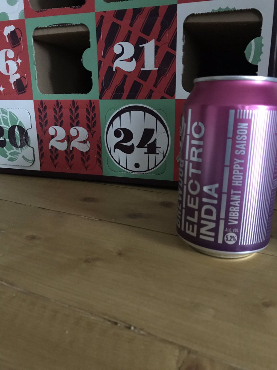 Electric! @TheBeerHawk #xmascheers