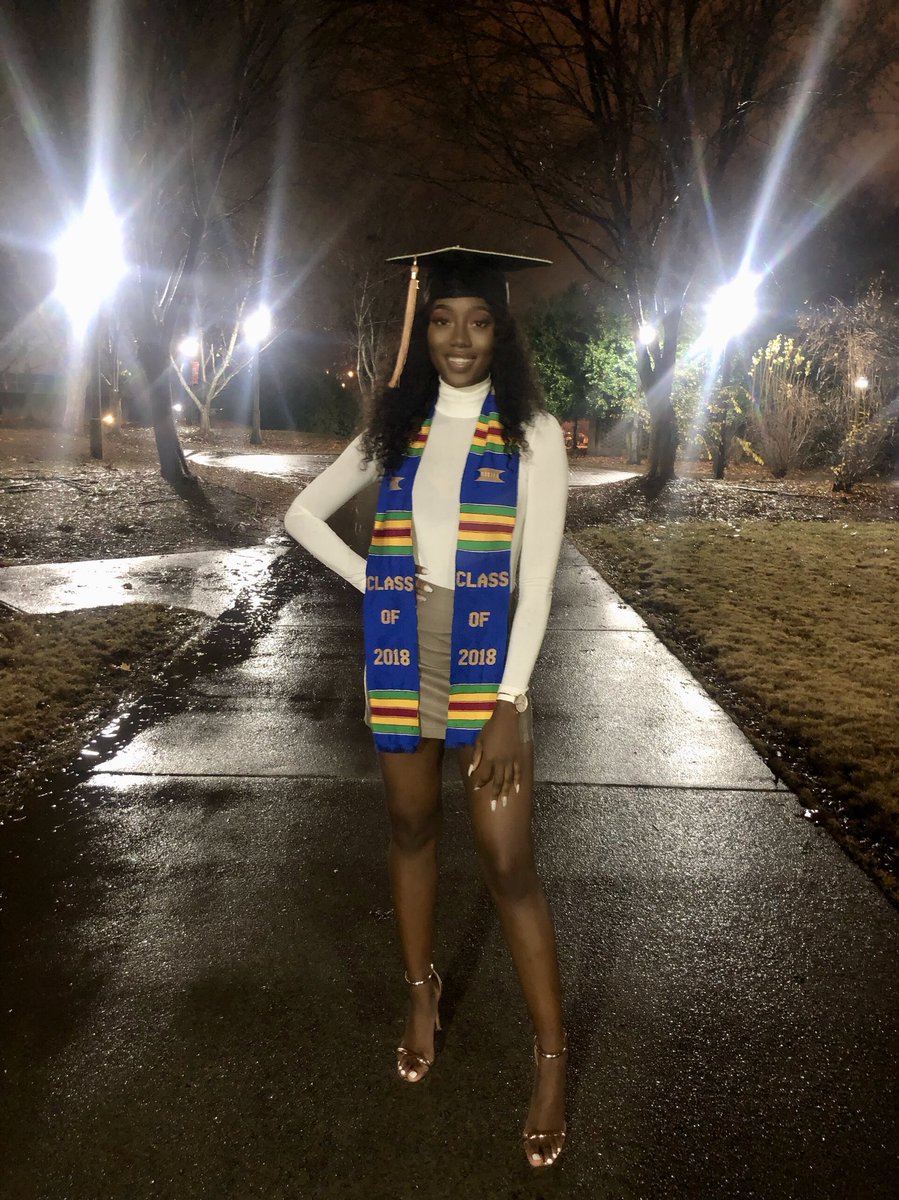 By God’s Grace, she can make diamonds shine on the darkest night. #UWG18 #UWGAlumni 👩🏾‍🎓🍾🎓