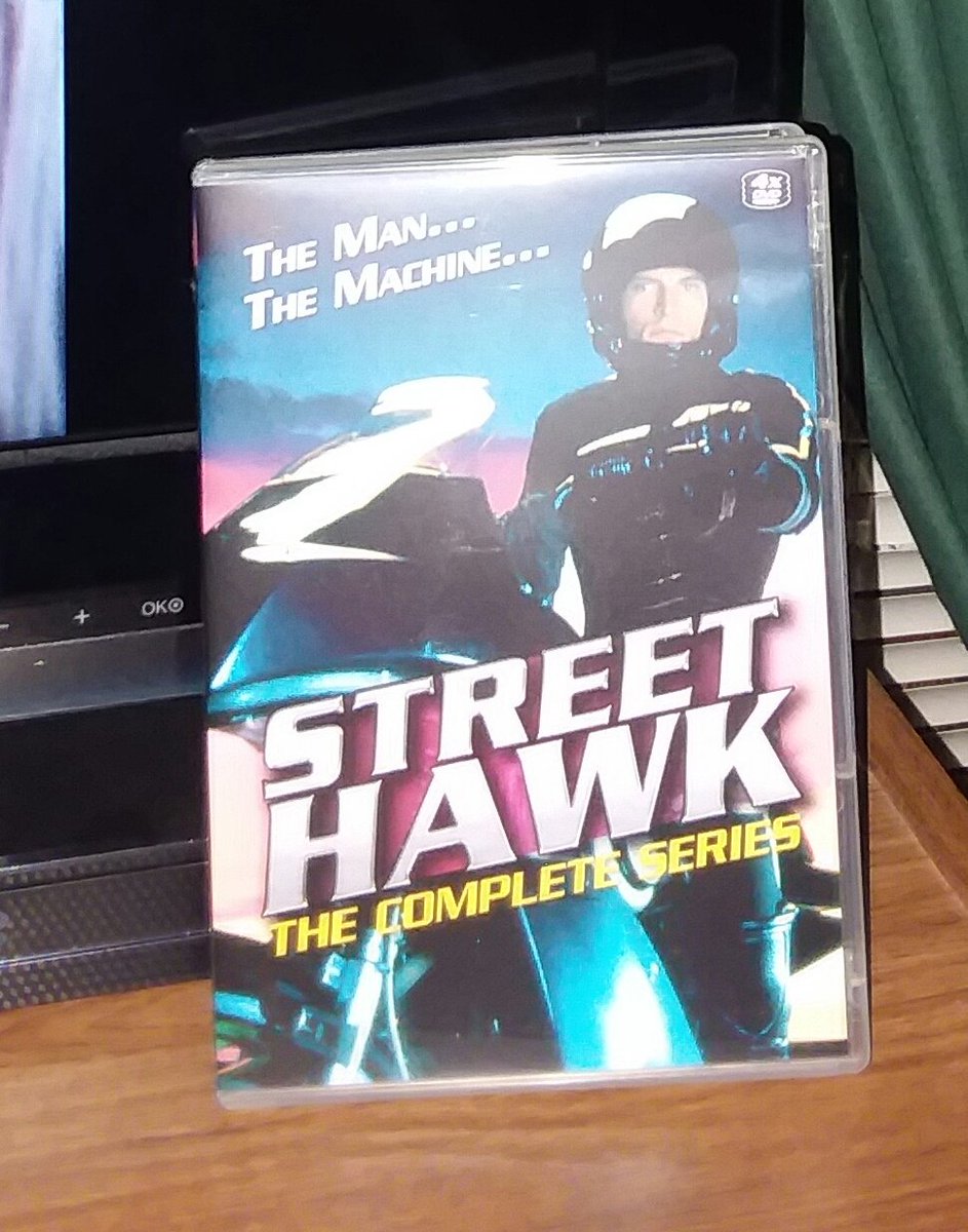 billtilley1973's tweet image. It's safe to say since "Street Hawk" pulled the @StarTrek hat trick of @DocBrownLloyd @robertbeltran74 and @biff_yeager that makes it canonical Trek. @realrexsmith name dropping the Enterprise seals it! And yes, I own it on DVD #GreatestGen #StreetHawk