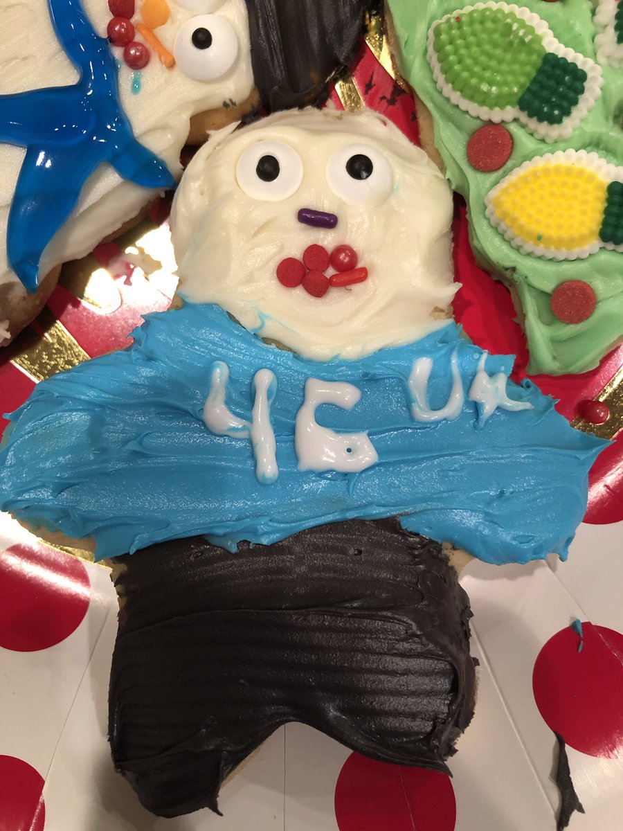 Look it’s a <a href="/drewschlegel34/">Drew Schlegel</a> cookie.   GO CATS!