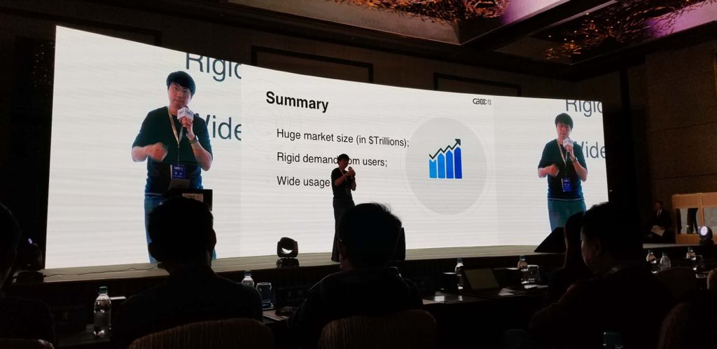 PureWallet's tweet photo. Great to be here! And we can’t wait to see the founder of ethereum!#globalblockchainconference #blockchain #eth https://t.co/IW615PmXco