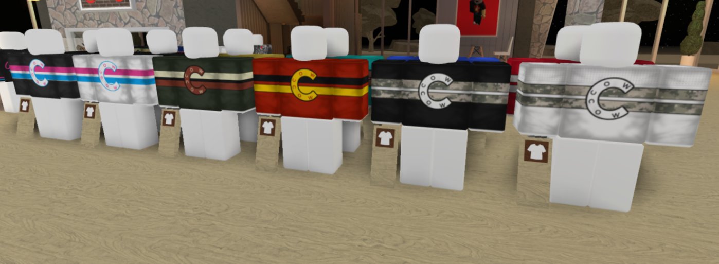 Lord Cowcow On Twitter Lots Of New Roblox Clothes Available At Cowcow S Clothing Store For Only 5 Robux Go Check Them Out Https T Co Tmpqduimsd Https T Co Eq7ddtn6ig - one dollar roblox clothing