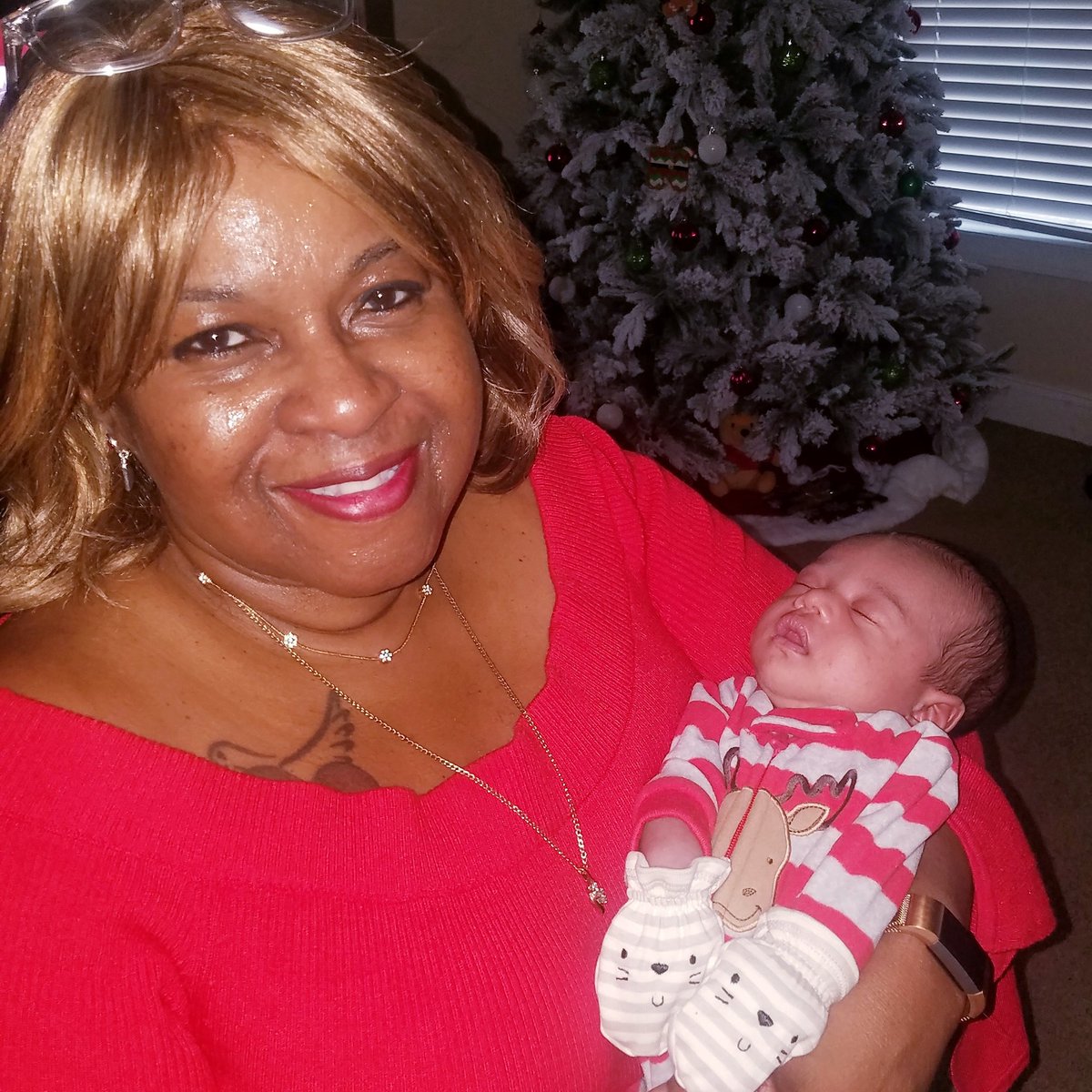 EmbraceSupport's tweet image. Hanging with My Special Grandson Nova Zaire Morrison he's one Month today and Beautiful