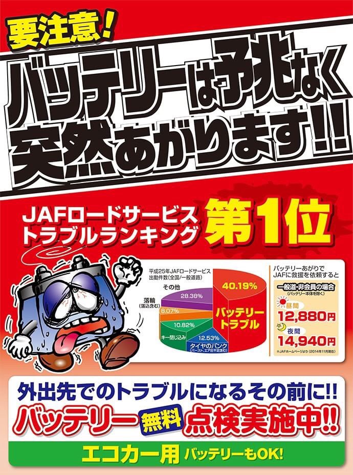 スーパーオートバックス大宮バイパス در توییتر バッテリー無料点検強化実施中 12月に入り最も増えている バッテリーあがり 急に 気温が下がり始め バッテリーが弱っているおクルマが多くなってます 今年の夏は 暑かった そこが落とし穴 車の