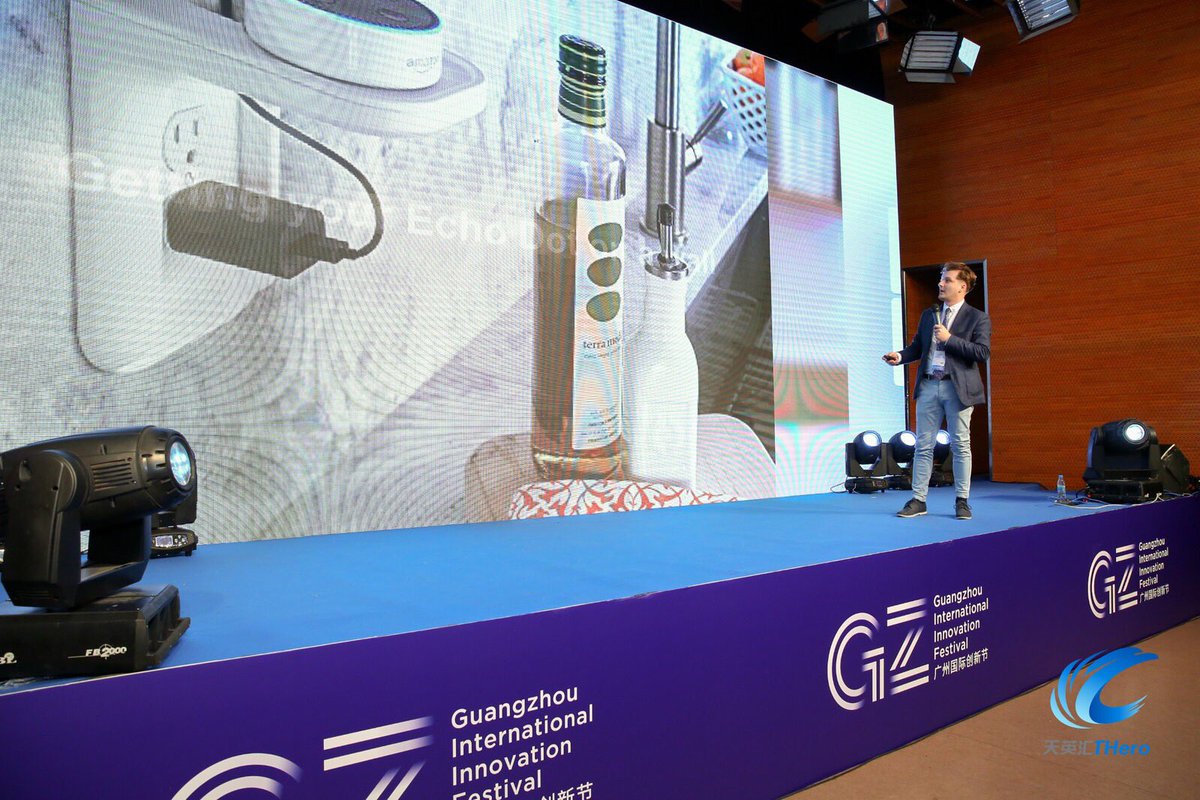 zonproducts's tweet photo. We were honored to pitch in the “are you china ready” competition in the 2018 Guangzhou International Innovation Festival as a semifinalist out of 27 amazing global startups. Televised live audience of over 200K. Special thanks to @brinciot @thero for making this possible! #GIIF https://t.co/FeM6jTzCtq