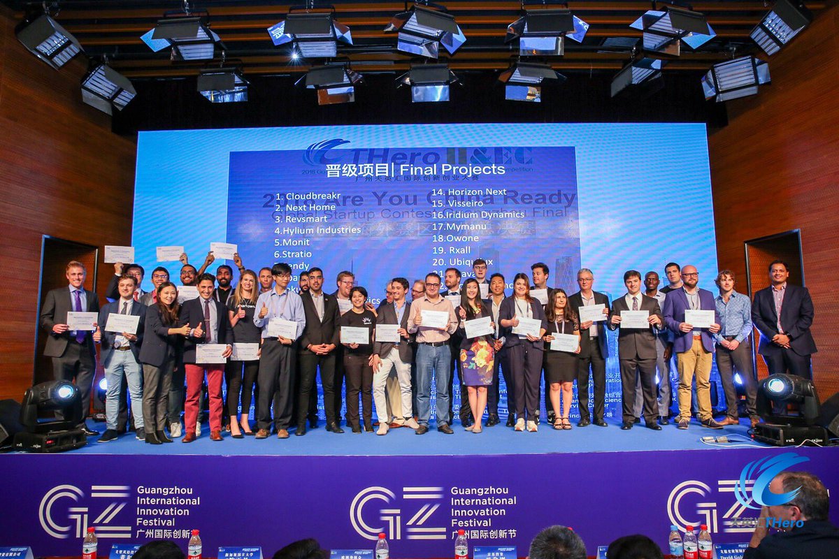 zonproducts's tweet photo. We were honored to pitch in the “are you china ready” competition in the 2018 Guangzhou International Innovation Festival as a semifinalist out of 27 amazing global startups. Televised live audience of over 200K. Special thanks to @brinciot @thero for making this possible! #GIIF https://t.co/FeM6jTzCtq