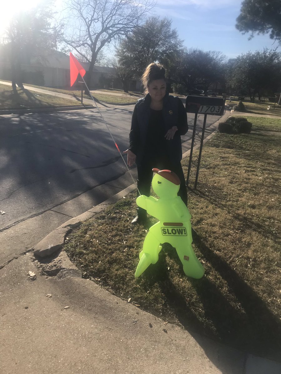 Safety is always first. I see it at work and I see it in streets. This was spotted in a CHSP supervisor next door neighbors yard.