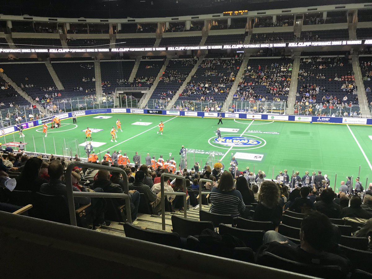 pnick223's tweet photo. Great Game with @GeorgiaSwarmLAX
Great company with @HTCBcommenter
Let’s finish strong for a W. Go Swarm!
#StingCity #HTCBPod https://t.co/Z0yyvqYjTD