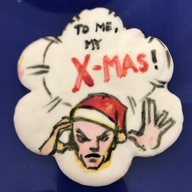 cabinboy100's tweet photo. On holiday cookie decorating duty…
#SantaX #XMen @Marvel =) https://t.co/ygtKWJTTJ7
