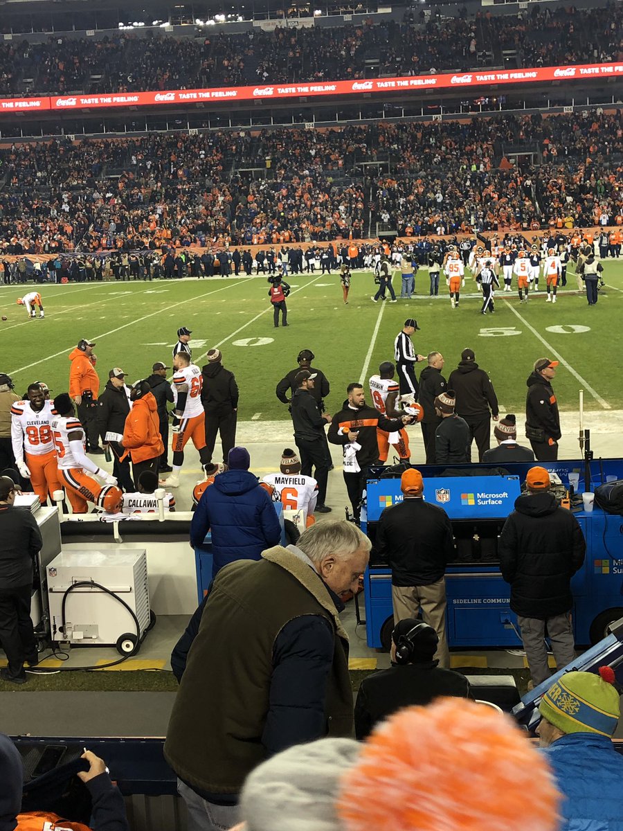smullet13's tweet photo. I woke up feeling dangerous! Go Browns!!! https://t.co/mZNqW4feia