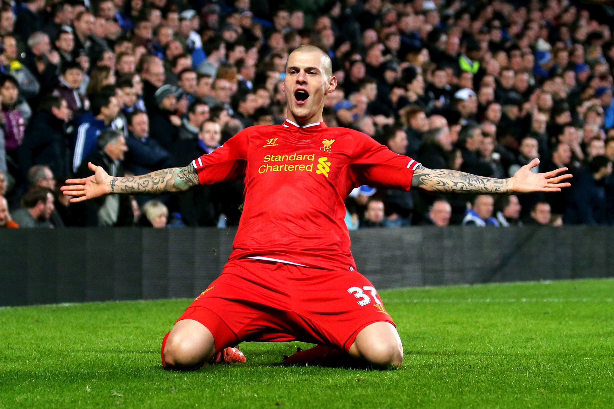 Red to the core.

Happy Birthday, Martin Skrtel! 