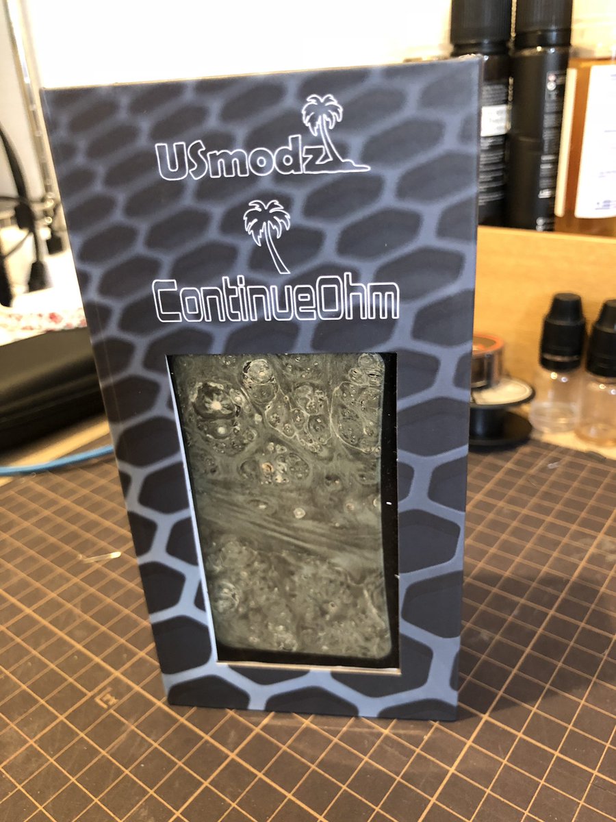 bonC_vape's tweet photo. 着弾!
待望のusmodz!
待ってたよ〜✨
#vapelife #usmodz https://t.co/dLnQxoQzJ9