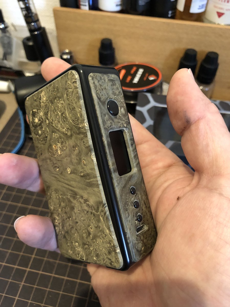 bonC_vape's tweet photo. 着弾!
待望のusmodz!
待ってたよ〜✨
#vapelife #usmodz https://t.co/dLnQxoQzJ9