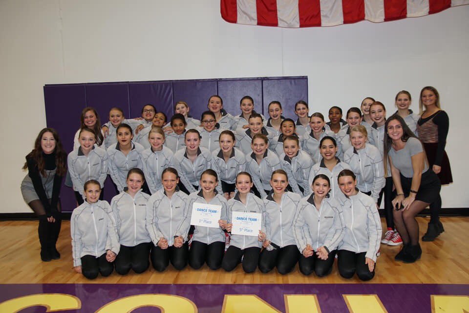 belleplainedt's tweet photo. We had an AWESOME day at Waconia! B-Squad taking home a 5th place and Varsity Kick taking home 1st place against some TOUGH competition! ❤️💥🐾 https://t.co/duf2gJA5LS