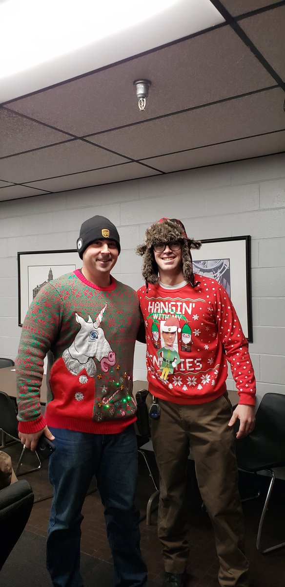 What a blast! Ugly Christmas Sweater Day.... only one day a year!! 😉 <a href="/UPSNORTHSIDEPRE/">UPSFTWNorthside</a> <a href="/ChspFtw/">Benbrook FtW Package CHSP Committee</a> <a href="/ftw_preload/">FTW_Preload</a> <a href="/RedRiverUPSers/">Red River UPSers</a> <a href="/redriversafety/">Nathan Jones</a>