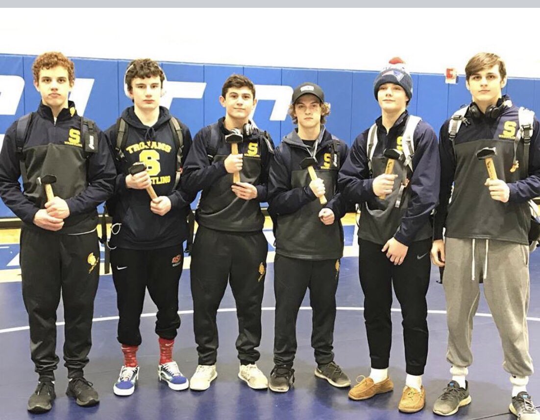 FishEye717's tweet photo. Hammers for some Hammers. Six champs In Wethersfield.
#shsteamchamps
#sirois
#pera
#mairano
#putnam
#pryzbeck
#bergin https://t.co/SAxbHmPpgf