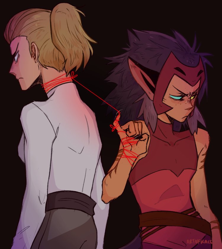 artofkace's tweet photo. #she_ra #catradora 

keep pulling on that, it’ll snap https://t.co/5XDYljkPNt