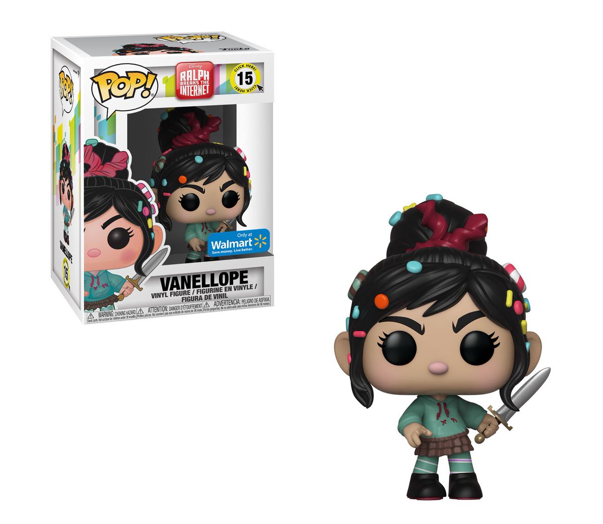 RT &amp; follow <a href="/OriginalFunko/">Funko</a> for a chance to WIN a <a href="/Walmart/">Walmart</a> exclusive #RalphBreakstheInternet Vanellope Pop!