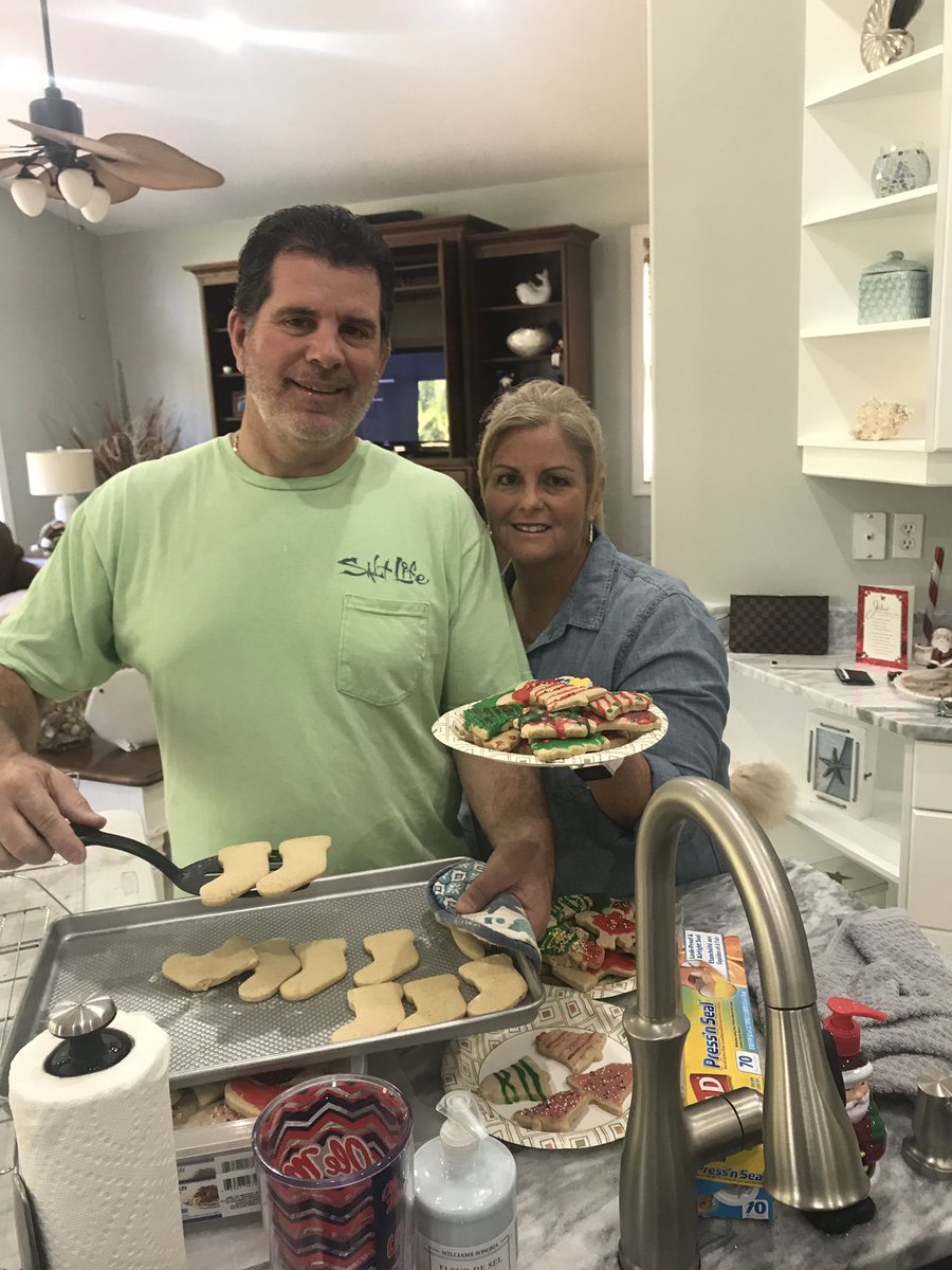 17 year Christmas cutout cookie tradition continues! Full home=full heart! ♥️ Boys and nieces baking and decorating Racine’s secret sugar cookie recipe! Traditions last forever! #3rdgenerationholidaybaking