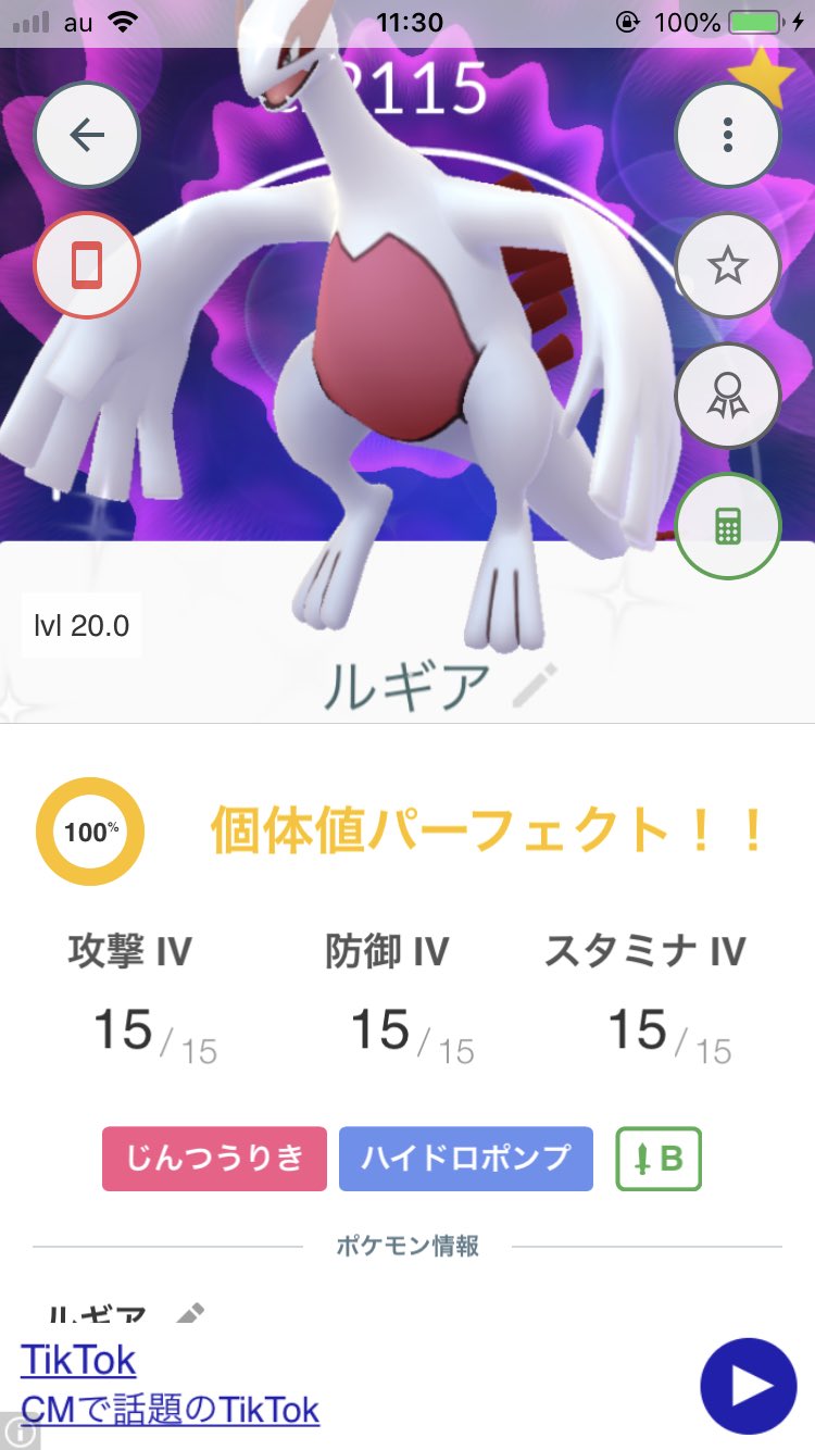 ルーツ ルギア色違い しかも個体値100 てやばない ポケモンgo T Co Cpkqmpcgvs Twitter ルーツ ルギア色違い しかも個体値100 てやばない ポケモンgo T Co Cpkqmpcgvs Twitter