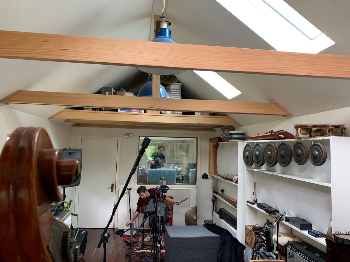 sodastream_band's tweet photo. Great to be back in the studio this weekend, getting a new album under way with a few songs. As usual, it's been a falafel fuelled session in Coburg. https://t.co/M9hrDv9sJs