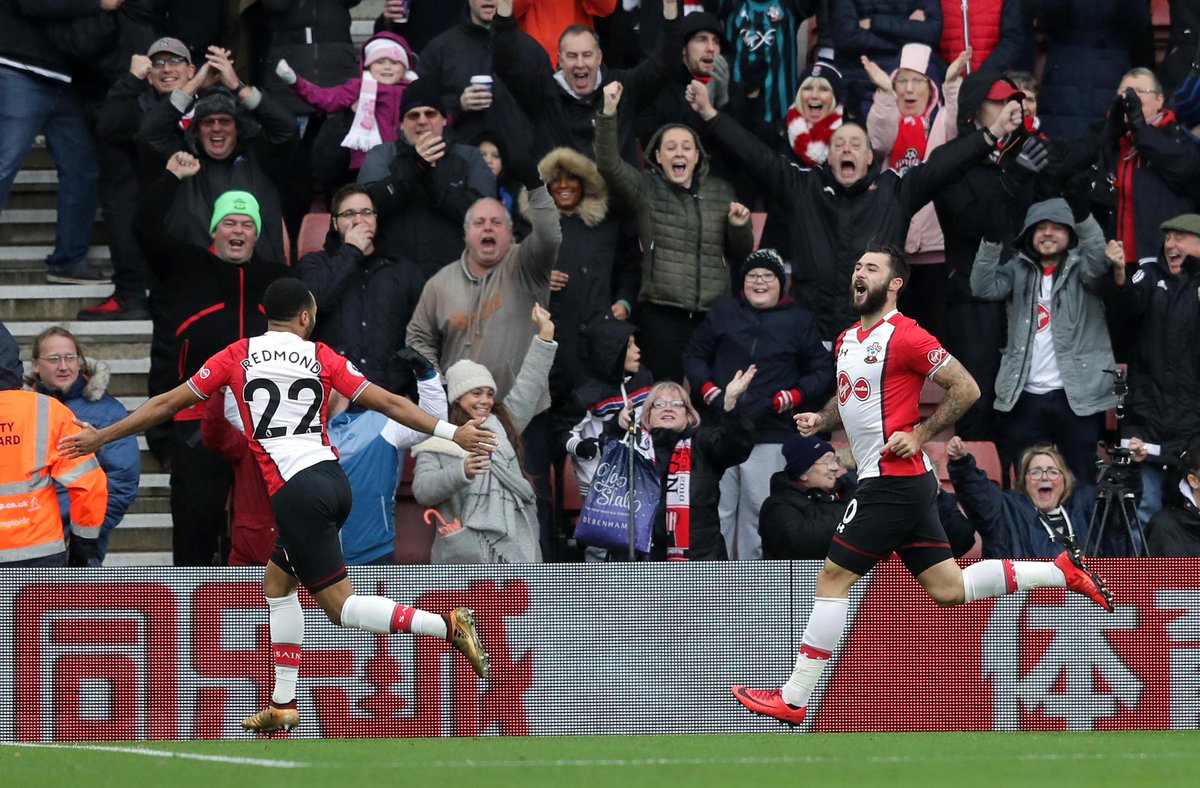 Charlie Austin has scored in all 4 of his #PL matches against Arsenal
#SOUARS