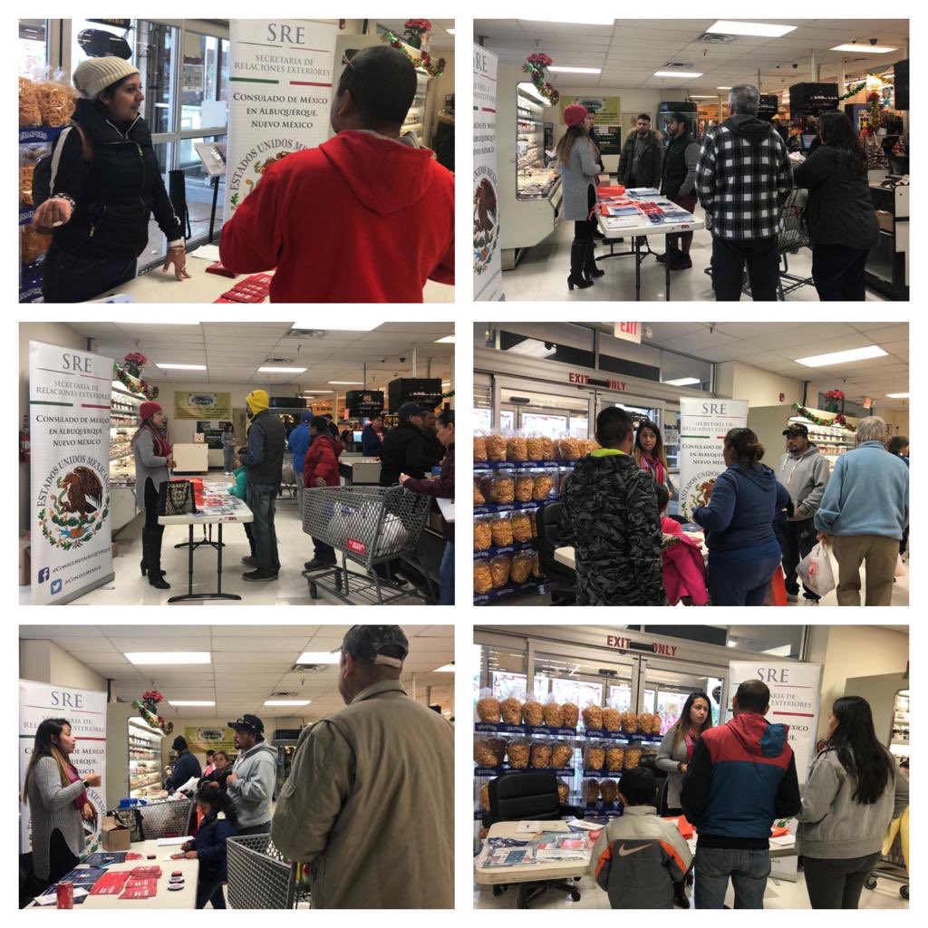 ConsulMexAlb's tweet image. @ConsulMexAlb en la última Jornada de #ProtecciónConsular y #ProgramasComunitarios
del año, estuvimos en el supermercado El Mezquite brindando información a la comunidad mexicana sobre los servicios y programas que ofrece el Consulado. 
#ConsuladoDeMéxico @SRE_mx @IME_SRE