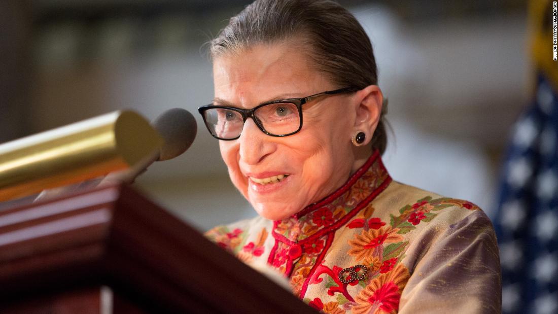 Supreme Court Justice Ruth Bader Ginsburg says she's “almost repaired” after last month's fall https://cnn.it/2Cf9ba5