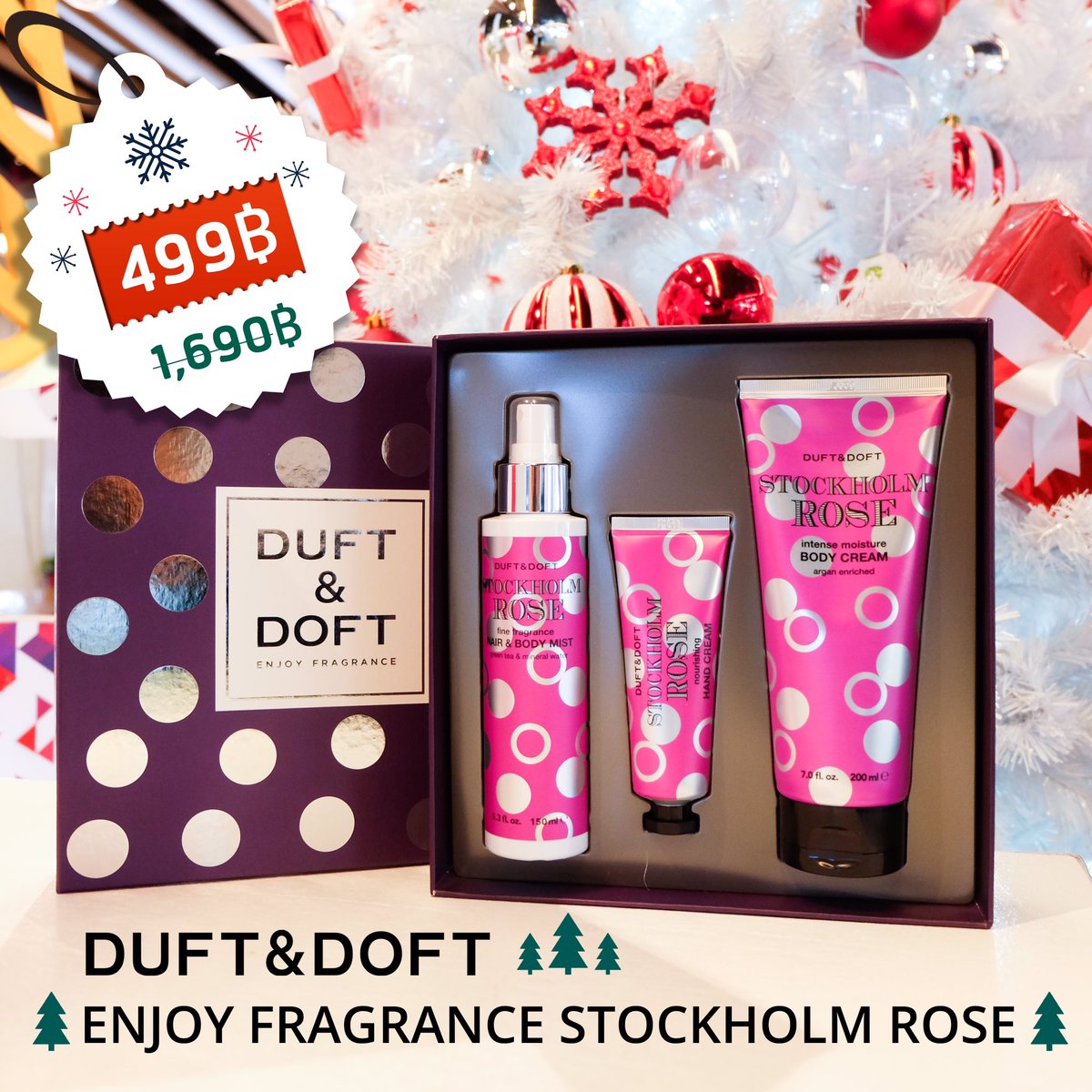 currentseoul's tweet photo. พิเศษ❣️ Gift Set Duft&amp;Doft 
ในราคาเพียง 499 บาท จากราคา 1,690 บาท ใครกำลังมองหาของขวัญสำหรับเทศกาลนี้ จัดไปเลยจ้าา รีบๆนะค้าา ช้าหมด อดไม่รู้นะคะ 😁📍Current Seoul Beauty ชั้น 1 ห้าง@SHOWDC พระราม9📍
#happynewyear #giftset #sale #discount #ชี้เป้าโปรถูก #ปันโปร https://t.co/Y6TwBLsPT5