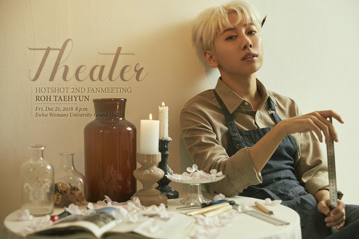 2014_HOTSHOT's tweet photo. HOTSHOT 2nd FANMEETING
‘HOTSHOT Theater’ 

2018. 12. 21. PM 8
이화여자대학교 대강당

#핫샷 #HOTSHOT
#노태현 #ROHTAEHYUN
#HOTSHOT_Theater https://t.co/aYeJF2fx4r