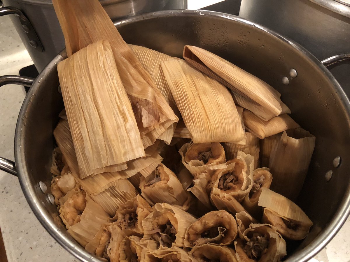 Tis the season for tamale making down 37 dozen with another 13+ to go! #likemyabuelos #merrychristmas