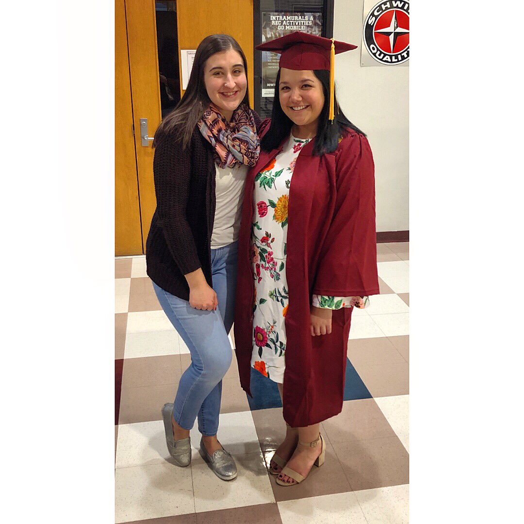 Watched my very best friend graduate tonight! Such a proud and happy moment. 💜📝 <a href="/DrewVillarreal/">drew</a>