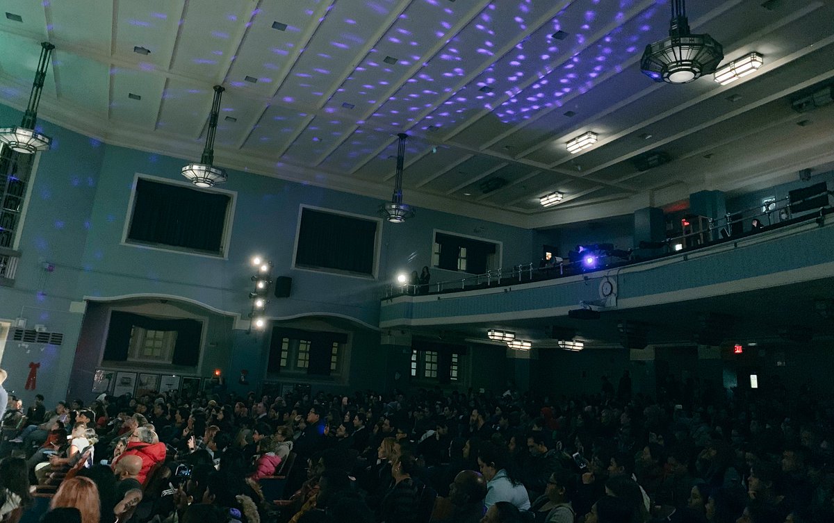 WCBMathScience's tweet photo. The @WCBryantHSLIC auditorium was absolutely packed for our incredible winter concert! Great job to ALL our amazing and talented students and faculty involved!! @WBryantarts @NDwarka1 @DOEChancellor @NYCSchools @SuptLindsey https://t.co/rqgHcZPACu