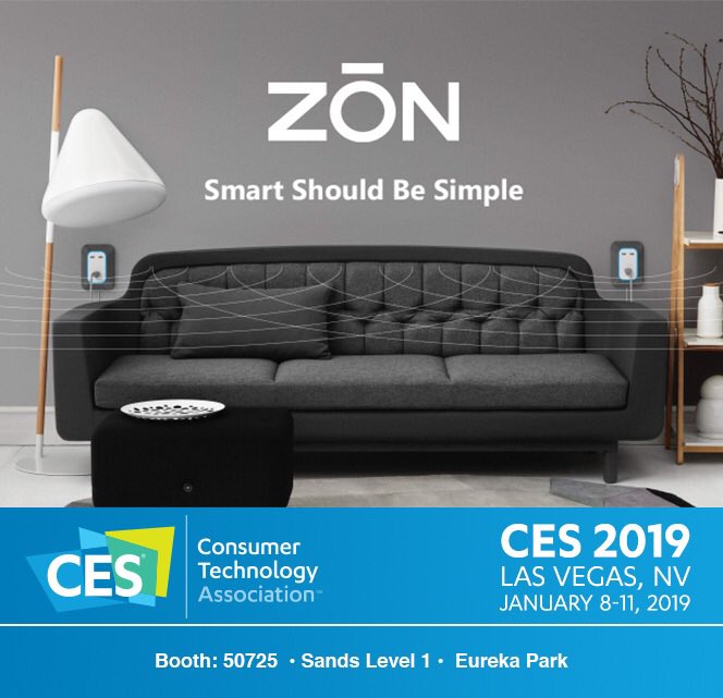 zonproducts's tweet photo. We will be exhibiting at CES2019! Visit our booth (50725) at Eureka Park and experience our products. DM us if you’d like to schedule a meeting. #CES2019 #futuretech #technology https://t.co/bWUq9l5TPm