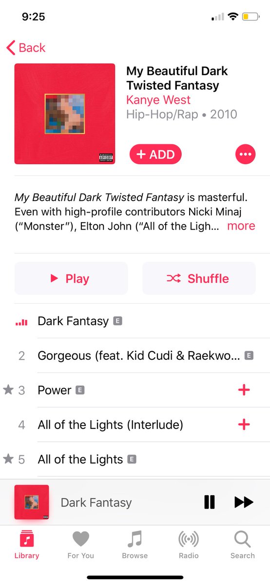 LoMood92's tweet photo. Still the best album of our decade @kanyewest https://t.co/mtYOmUEz0z
