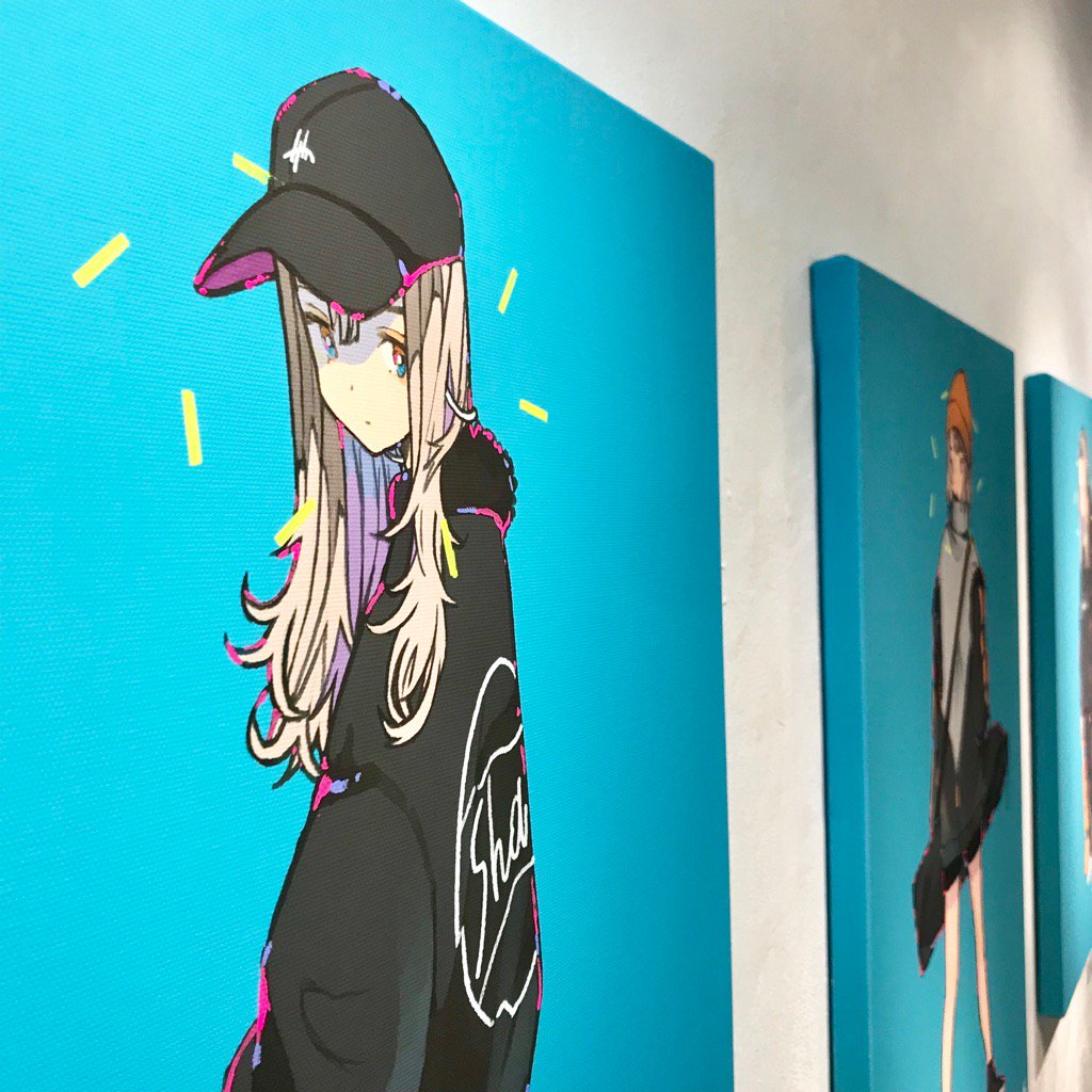 تويتر Ondo Gallery على تويتر 大阪 Ondo Tosabori ナナカワ個展 Encounthouse 大阪巡回展4日目 大阪初個展となる今回 アナログとデジタル 両方の作品をご覧いただける貴重な機会かと思います ぜひ画面で伝わらないこの質感をご覧にいらして下さい 本日