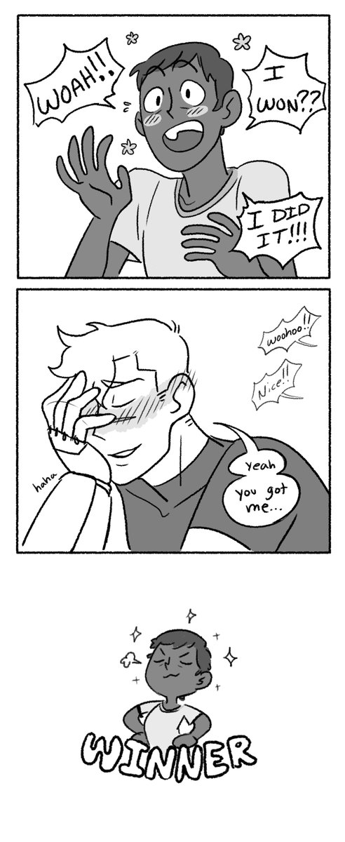 gomuboo's tweet photo. I love the arm wrestling scene and I love Curtis #VLD #shiroxcurtis https://t.co/Q3cVsW2KSJ