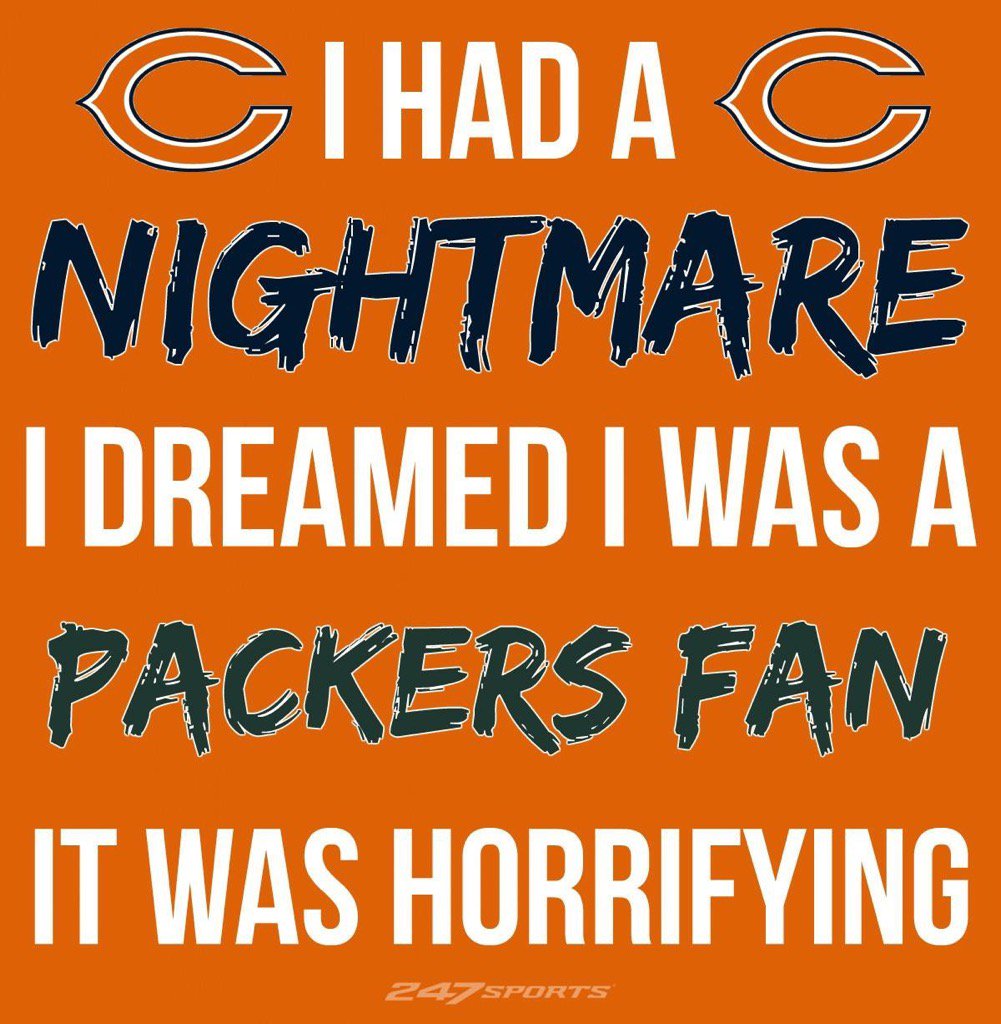 ChiTownTim27's tweet image. #BearDown #DaBears #PackerWeek