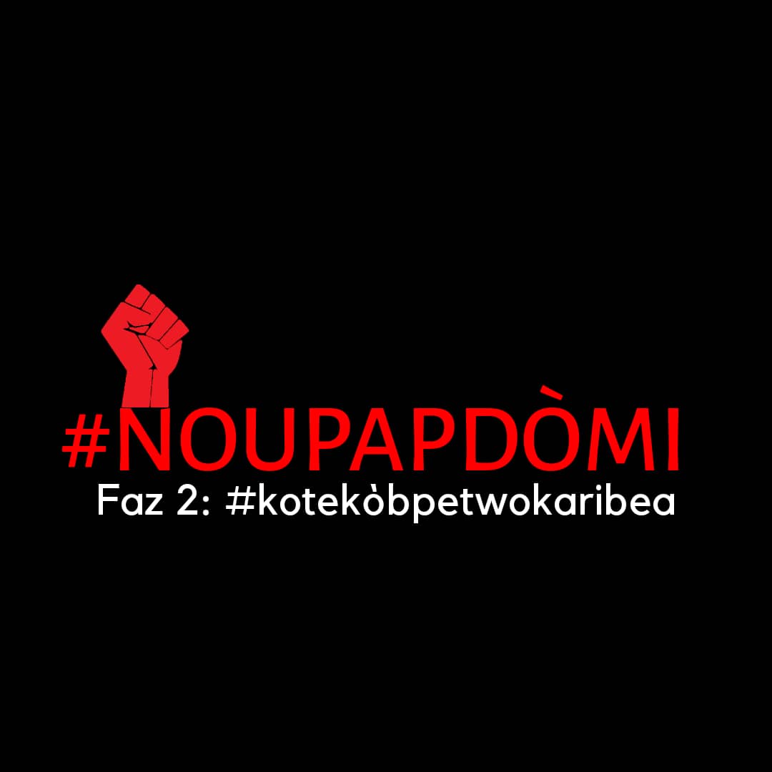 kominotepozkafe's tweet photo. #NouPapDòmi 
#21ak22desanm 
#KotKòbPetwoKaribeA
#KominotePozKafe 
#YonLòtFasonPouDefiniLavi https://t.co/KegeCM78eS