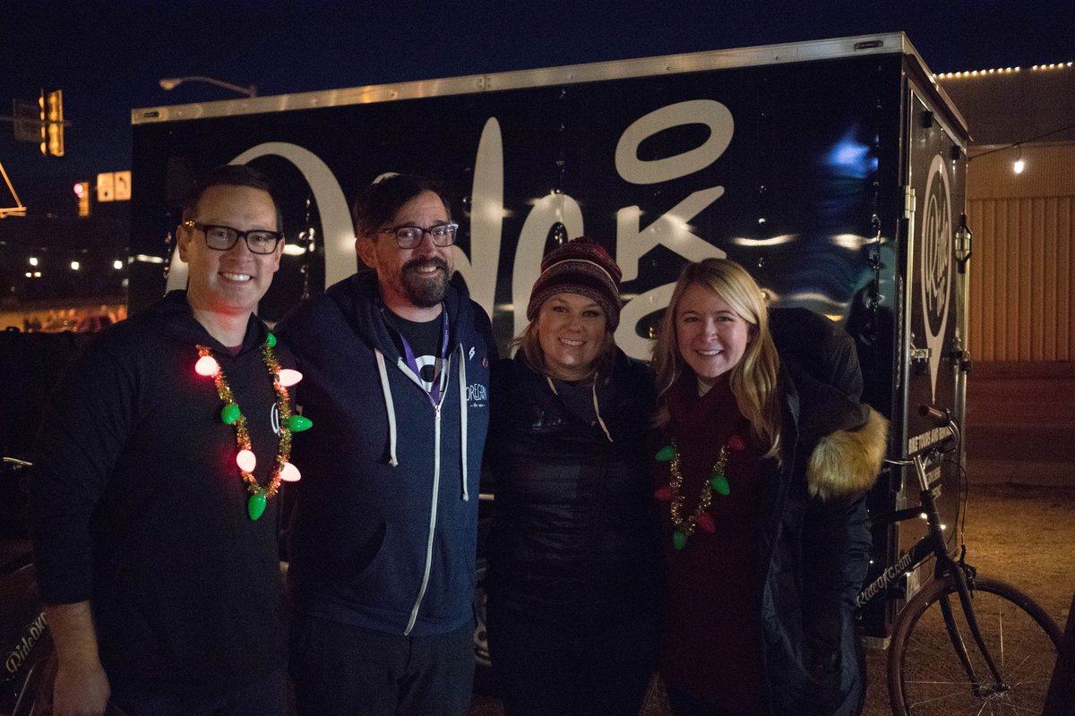 Thank you to @RideOKC for your generous donation to our cause! We truly appreciate you, and we LOVED the holiday ride! #OKC #homelesscharity