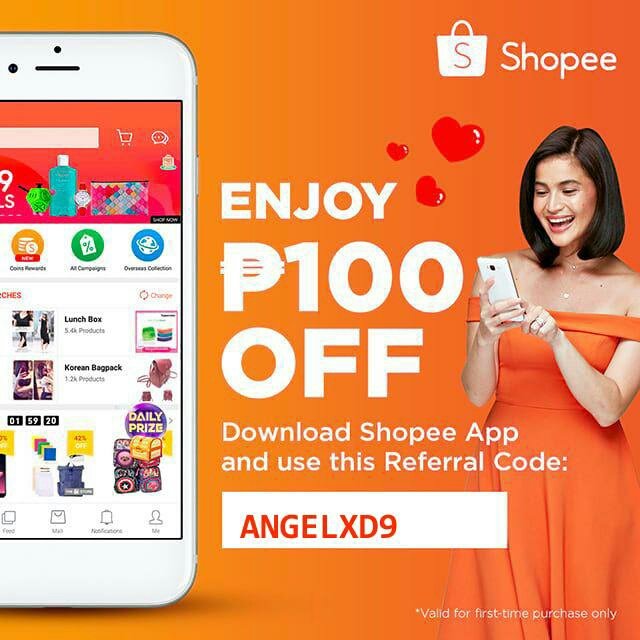 berja_angel's tweet photo. Use my referral code ANGELXD9 to get ₱100.00 off off your first purchase! Download Shopee now and enjoy Free Shipping nationwide! https://t.co/scwLqEhOBC https://t.co/l43diuMX59