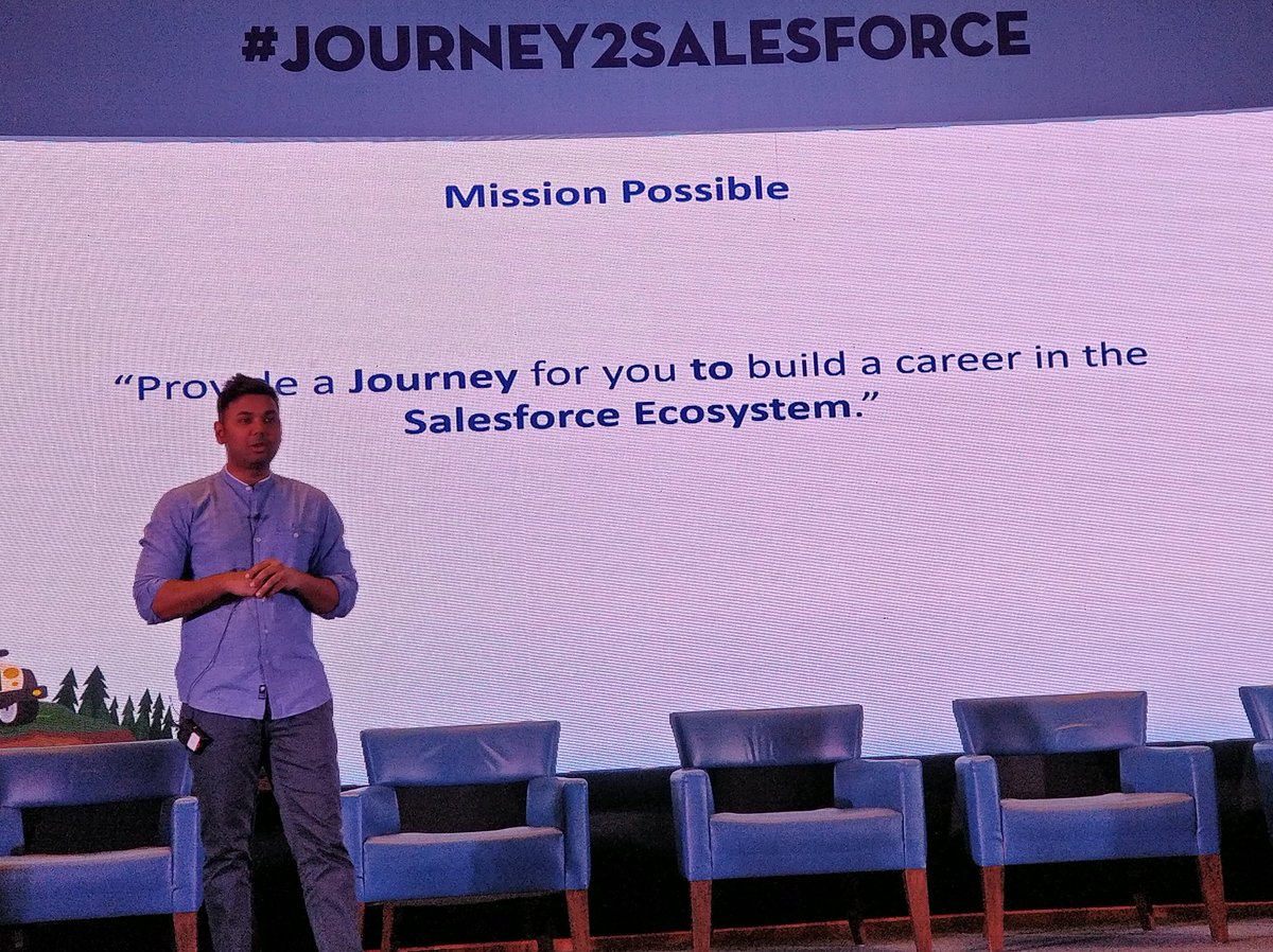 RupeshBhatia85's tweet image. #Journey2Salesforce has begun in Pune with Mission Possible.