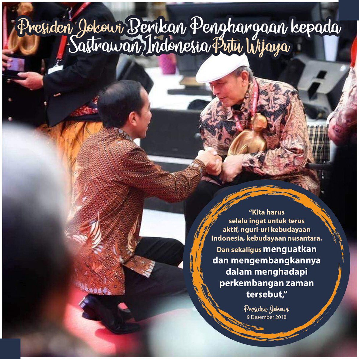 indrafp1's tweet photo. Indonesia Sejahtera
Indonesia maju
Imdonesia berdaulat dan berlandaskan gotong royong
#IndonesiaMenujuCahaya 
#RiauBesamoJokowi 
#JambiJokowiLagi 
#01JokowiLagi 
#01IndonesiaMaju https://t.co/HJmyGqHXfI