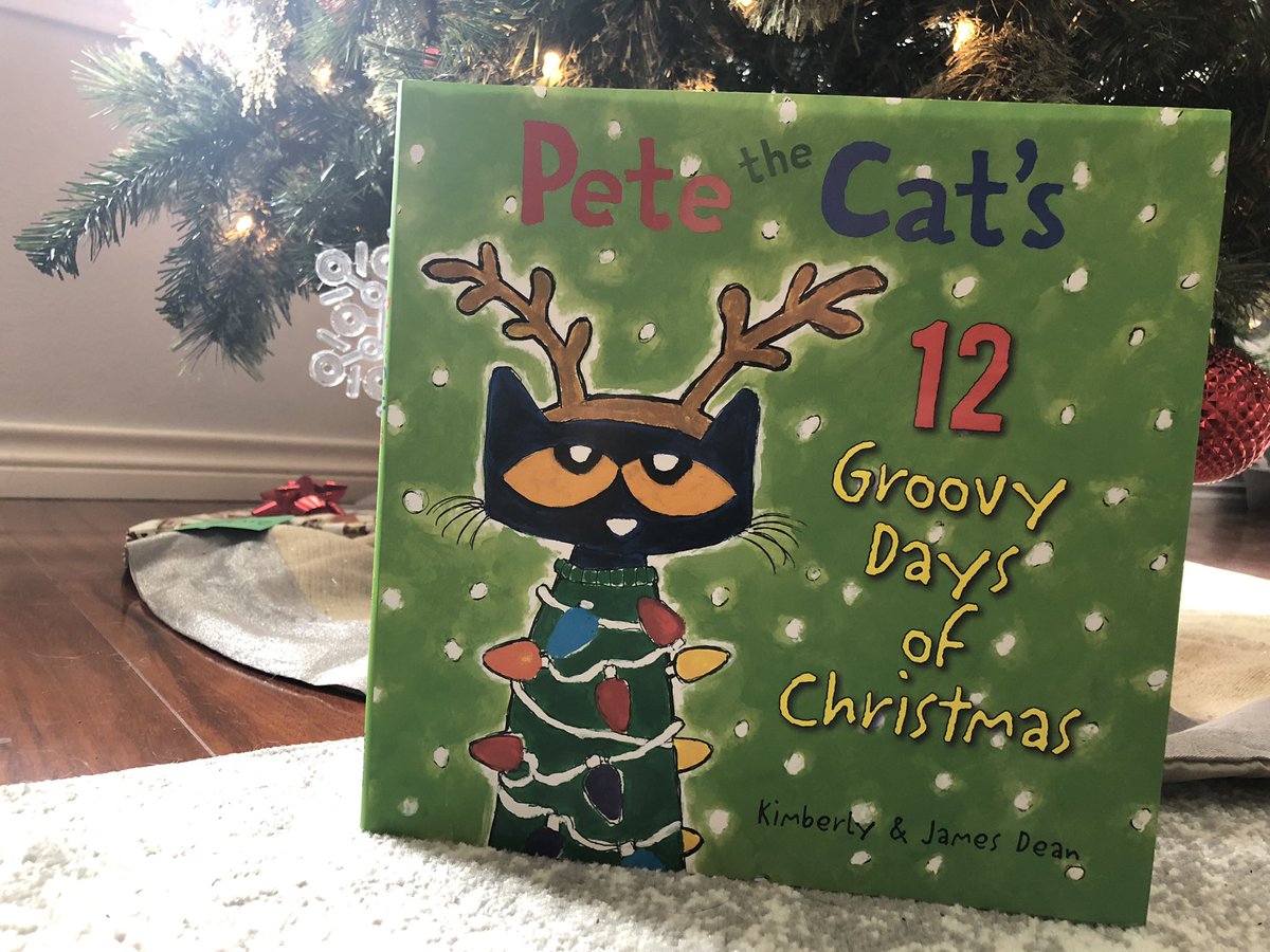 MacKidLeagueCty's tweet photo. Love the new Pete the Cat’s 12 Groovy Days of Christmas from @HarperChildrens ! Super cute and fun read!! #givingisgroovy #ad https://t.co/n7museNf4p