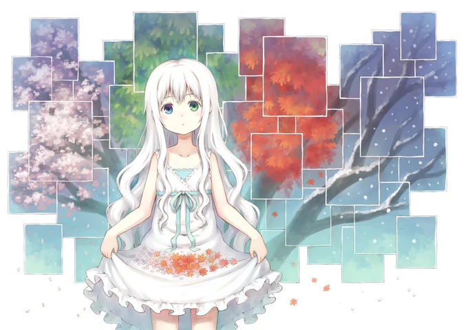 うちの子と四季。C95新刊から一枚 
