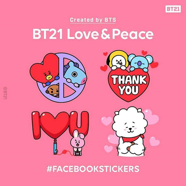 KAvenyou's tweet image. Download the latest BT21 #FacebookStickers at bit.ly/BT21LoveandPea…! Tag a fellow ARMY below!  @bt21_official #BT21 #방탄소년단 #BTS instagram.com/p/BrcaOcCn8x2/