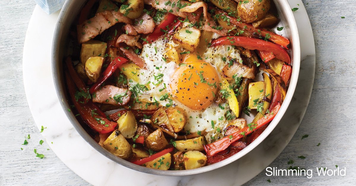 SlimmingWorld's tweet image. Cooking for one? Whether you’re a fan of #batchcooking and freezing or you love single-serving dishes like this #breakfast hash, this week our members can find top tips for solo eating on #SlimmingWorld Online and LifelineOnline. ow.ly/GutM30mZ7N6