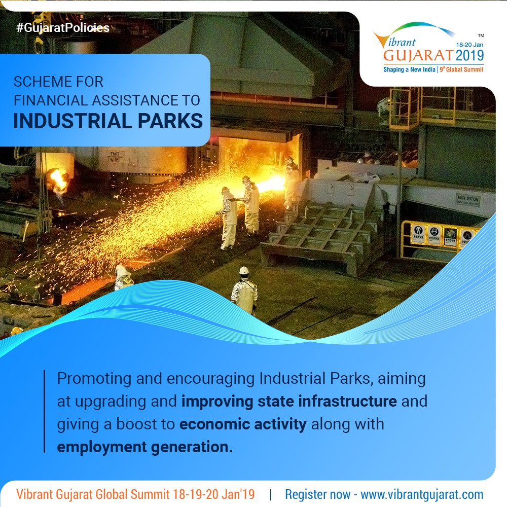 To further promote development, the state government has introduced a 'Scheme for Assistance to Industrial Park'. Know the benefits here - bit.ly/2PHG56S