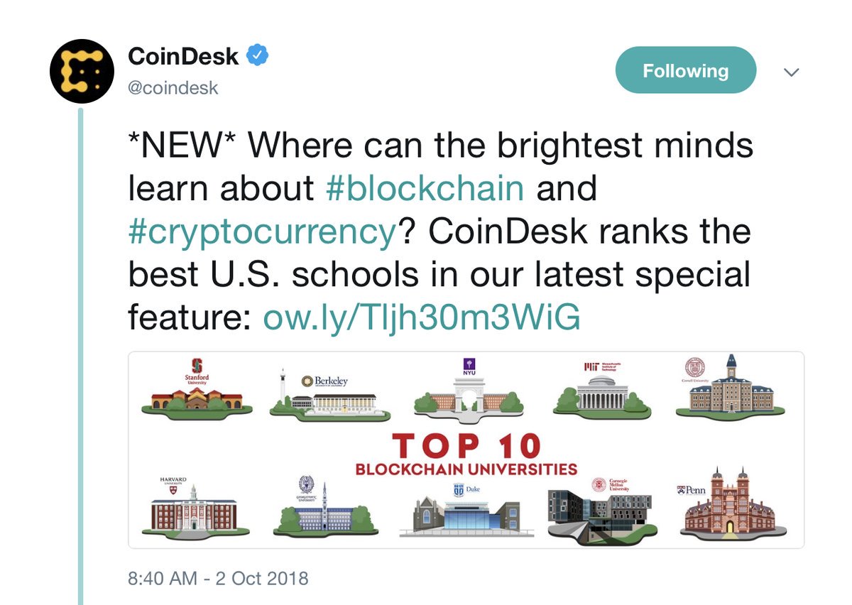 iterubick's tweet photo. Quit playing guys, we all know the #1 #crypto school is #Crypto Twitter University https://t.co/AVffdXSPPT